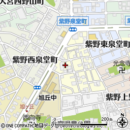 ブーブーパーク紫野泉堂町駐車場周辺の地図