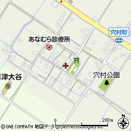 滋賀県草津市穴村町306周辺の地図