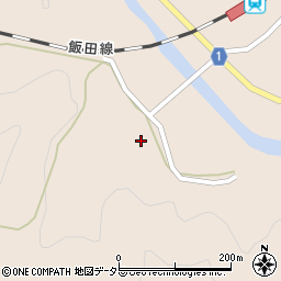 静岡県浜松市天竜区佐久間町浦川2233周辺の地図