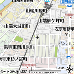 京都府京都市左京区一乗寺松田町93周辺の地図