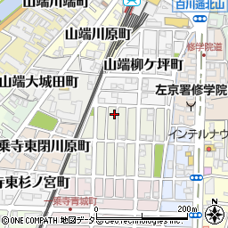 京都府京都市左京区一乗寺松田町72周辺の地図