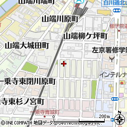 京都府京都市左京区一乗寺松田町84周辺の地図