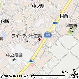 愛知県豊明市新田町大割19周辺の地図