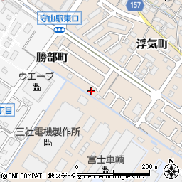 滋賀県守山市浮気町241-59周辺の地図