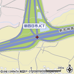 新四日市ＪＣＴ周辺の地図