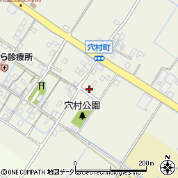 滋賀県草津市穴村町44周辺の地図