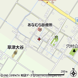 滋賀県草津市穴村町327周辺の地図