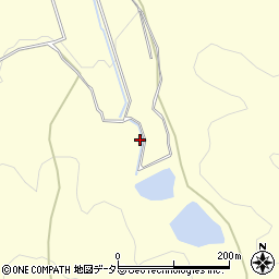 京都府亀岡市宮前町神前（上谷奥）周辺の地図