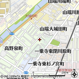 京都府京都市左京区高野泉町44周辺の地図