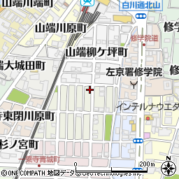 京都府京都市左京区一乗寺松田町47周辺の地図