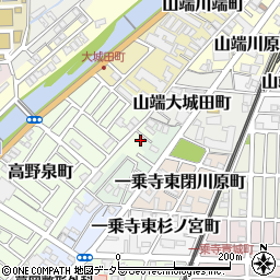 京都府京都市左京区高野泉町43周辺の地図