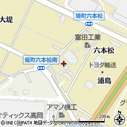 鴻池運輸陸運豊田営業所周辺の地図
