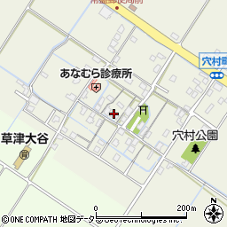滋賀県草津市穴村町307周辺の地図