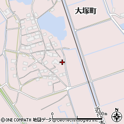 滋賀県東近江市大塚町147周辺の地図