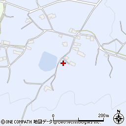岡山県真庭市高屋周辺の地図