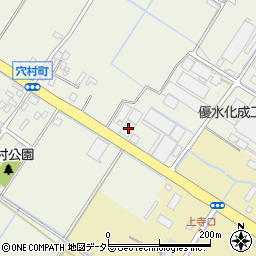 滋賀県草津市穴村町90周辺の地図