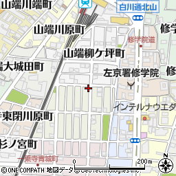 京都府京都市左京区一乗寺松田町47-1周辺の地図