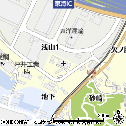 前田工業株式会社周辺の地図