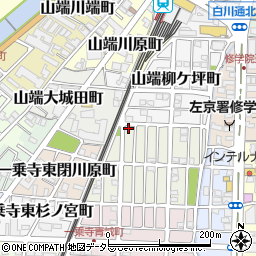 京都府京都市左京区一乗寺松田町94周辺の地図