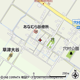 滋賀県草津市穴村町310周辺の地図