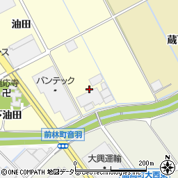 愛知県豊田市堤本町落田周辺の地図