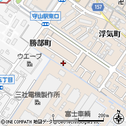 滋賀県守山市浮気町241-62周辺の地図