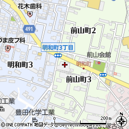 朝日生命保険相互会社　愛知東支社新豊田営業所周辺の地図