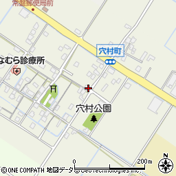 滋賀県草津市穴村町268周辺の地図