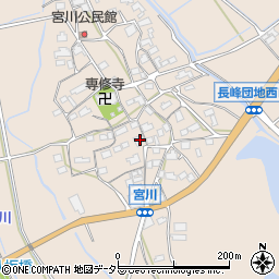 滋賀県東近江市宮川町373周辺の地図