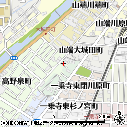 京都府京都市左京区高野泉町42周辺の地図