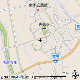 滋賀県東近江市宮川町368周辺の地図