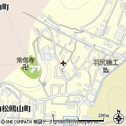 京都府京都市北区大北山原谷乾町38-11周辺の地図