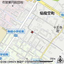 滋賀県守山市焔魔堂町107-4周辺の地図