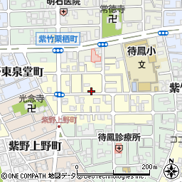 京都府京都市北区紫竹牛若町周辺の地図