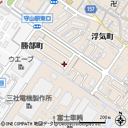 滋賀県守山市浮気町241-48周辺の地図