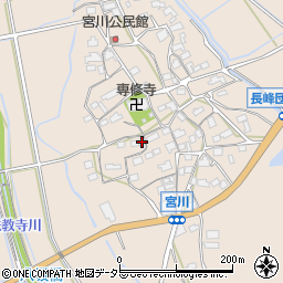 滋賀県東近江市宮川町369周辺の地図