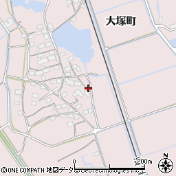 滋賀県東近江市大塚町148周辺の地図