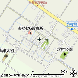 滋賀県草津市穴村町303周辺の地図