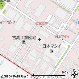 桜宮化学株式会社　守山工場周辺の地図