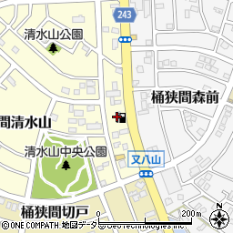 エザキ株式会社プラザ有松店周辺の地図