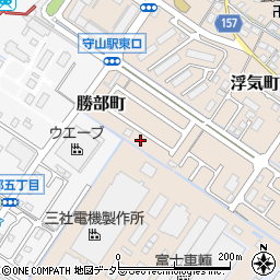 滋賀県守山市浮気町241-65周辺の地図