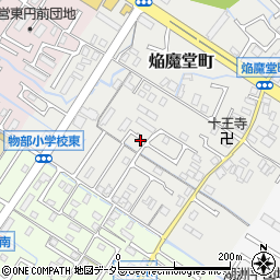 滋賀県守山市焔魔堂町135-12周辺の地図