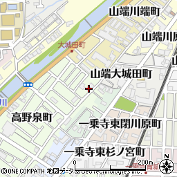 京都府京都市左京区高野泉町15周辺の地図