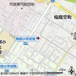 滋賀県守山市焔魔堂町112周辺の地図