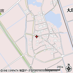 滋賀県東近江市大塚町394-2周辺の地図