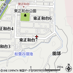 三重県桑名市東正和台7丁目周辺の地図
