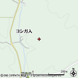 愛知県豊田市花沢町ヨシガ入周辺の地図