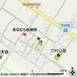 滋賀県草津市穴村町305周辺の地図