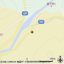 兵庫県宍粟市山崎町上牧谷920周辺の地図