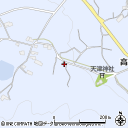 岡山県真庭市高屋315周辺の地図